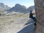 Cima Ovest di Lavaredo, voie des Suisses,